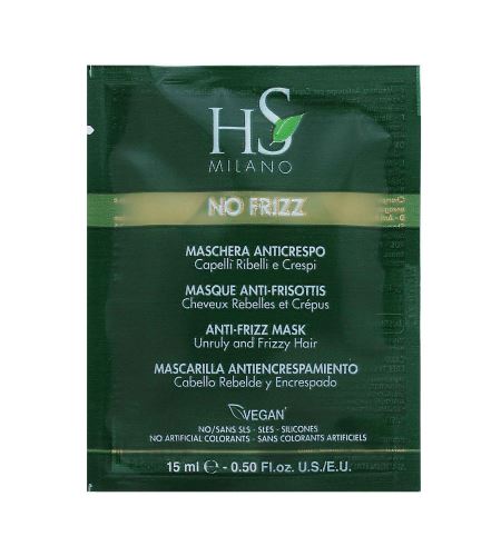 HS Milano No Frizz Mask vzorek 15 ml