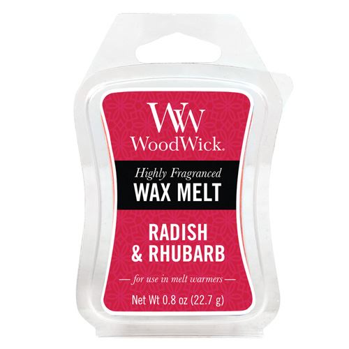 WoodWick Radish and Rhubarb vonný vosk 22,7 g