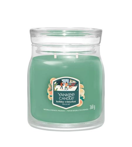 Yankee Candle Holiday Winterfest Signature vonná svíčka 368 g
