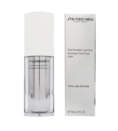 Shiseido Men Total Revitalizer Light Fluid revitalizační pleťový fluid pro muže 70 ml