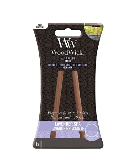 WoodWick Lavender Spa náhradní vonné tyčinky 10 g