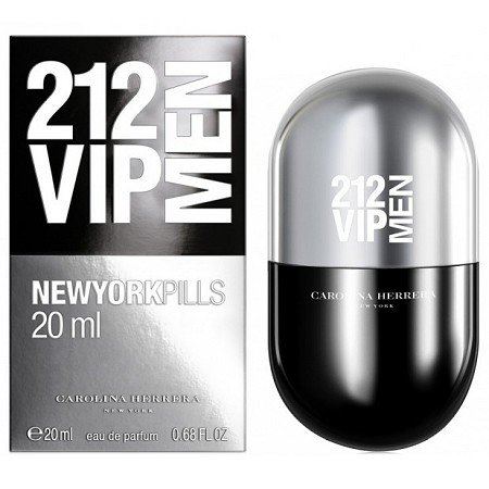 Carolina Herrera 212 VIP Men Pills toaletní voda 20 ml pro muže