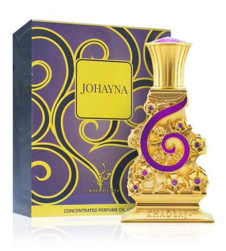 Khadlaj Johayna Purple parfémovaný olej unisex 20 ml