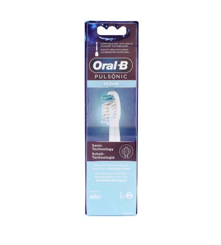 Oral-B Pulsonic Clean náhradní hlavice pro zubní kartáček 2 ks