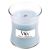 WoodWick Soft Chambray vonná svíčka s dřevěným knotem 85 g