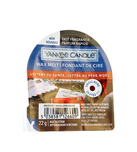 Yankee Candle Letters To Santa vonný vosk 22 g