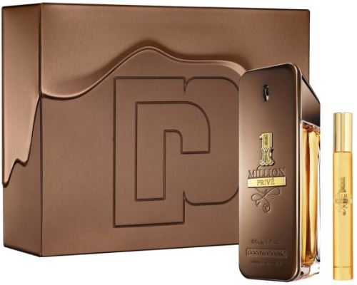 Paco Rabanne 1 Million Privé dárková sada pro muže parfémovaná voda 100 ml + parfémovaná voda 10 ml