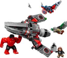 LEGO® Marvel 76292 Souboj: Kapitán Amerika vs. Red Hulk (3)