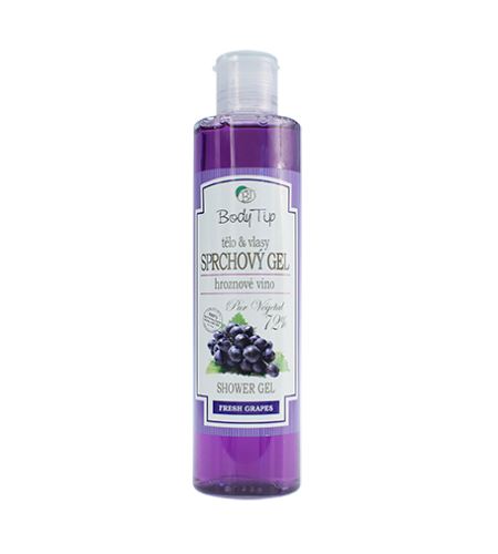 Body Tip Hroznové víno shower gel grape for women 250 ml
