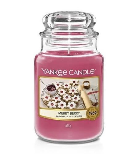 Yankee Candle Merry Berry vonná svíčka 623 g