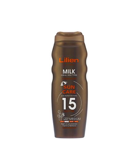 Lilien Sun Active opalovací mléko SPF 15 200 ml