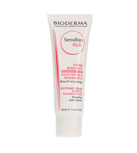 Bioderma Sensibio Rich zklidnňující krém 40 ml