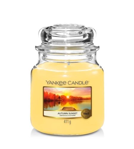 Yankee Candle Autumn Sunset vonná svíčka 411 g