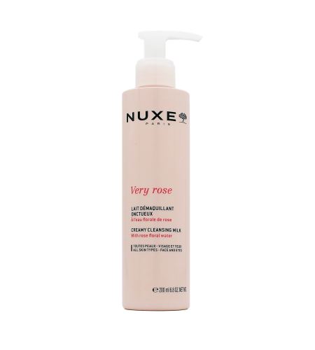 Nuxe Very Rose krémové čistící mléko 200 ml