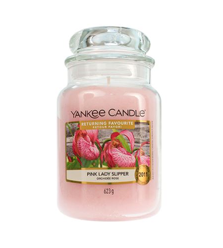 Yankee Candle Pink Lady Slipper vonná svíčka 623 g
