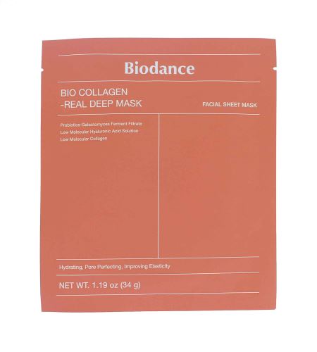 Biodance Bio-Collagen Real Deep Mask zpevňující hydrogelová pleťová maska 34 g