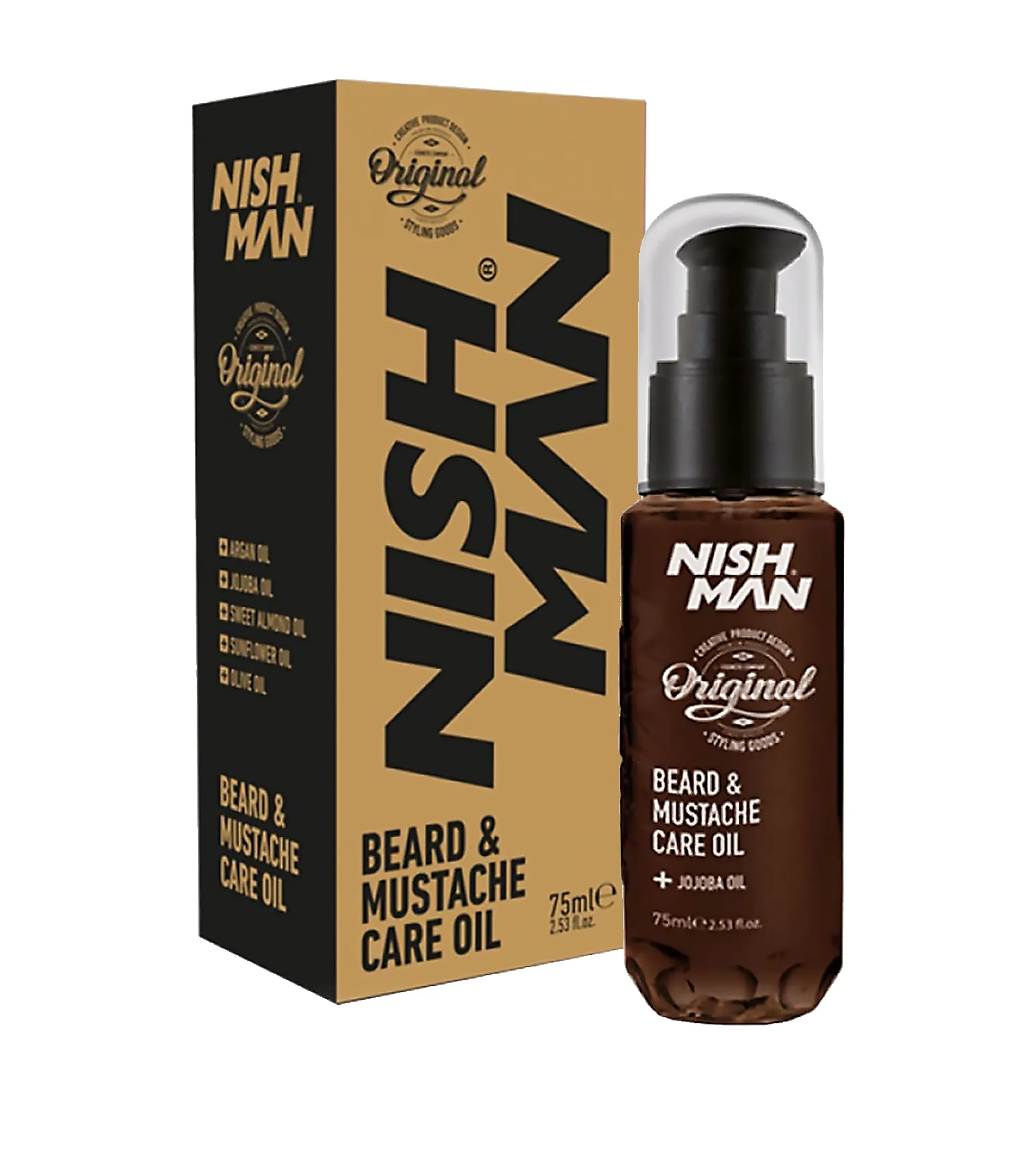 NISHMAN Beard and Mustache Care Oil