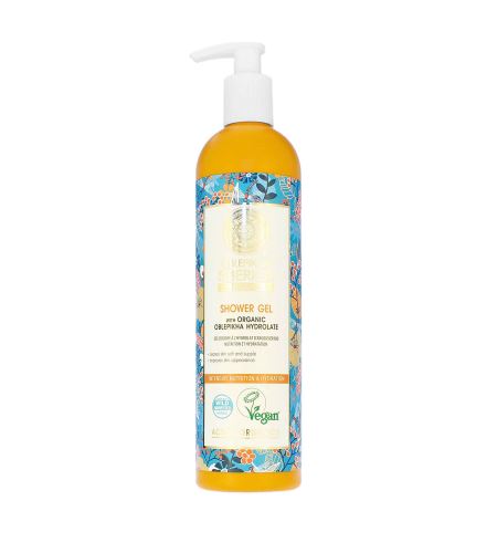 Natura Siberica Oblepikha Intensive Nutrition & Hydration vyživující sprchový gel s hydratačním účinkem 400 ml
