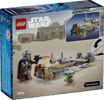 LEGO® Star Wars™ 75436 Mandalorian a Grogu a spídrová motorka (3)