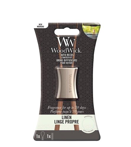 WoodWick Linen vonné tyčinky 10 g