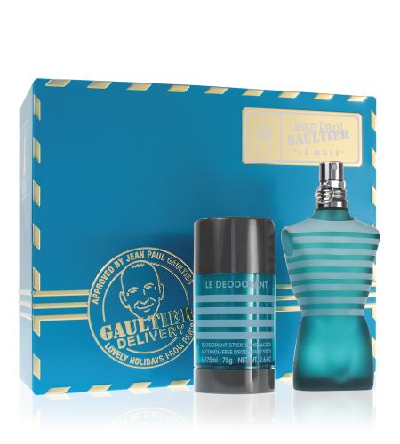 Jean Paul Gaultier Le Male dárková sada pro muže toaletní voda 75ml + deostick 75ml