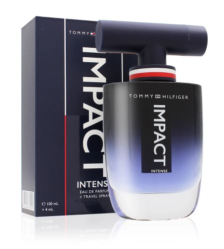Tommy Hilfiger Impact Intense dárková sada pro muže parfémovaná voda 100 ml + parfémovaná voda 4 ml