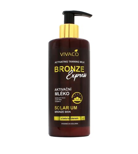 Vivaco Bronze Express aktivační mléko do solária 300 ml