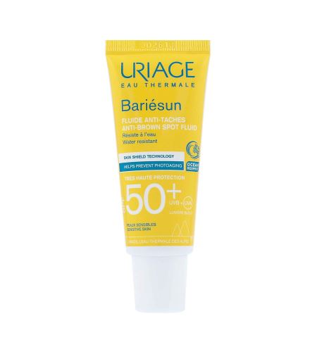 Uriage Bariésun Anti-Brown Spot Fluid ochranný fluid proti hyperpigmentaci pleti SPF 50+ 40 ml