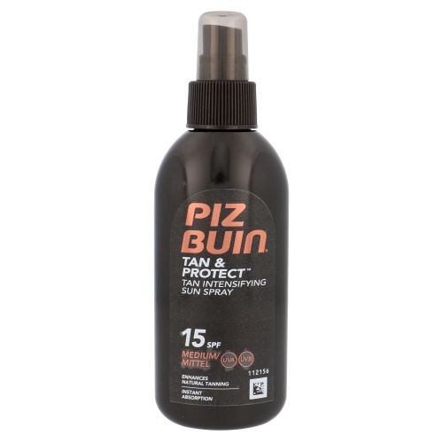 Piz Buin Tan Intensifier Sun Spray SPF15 sprej na opalování 150 ml unisex