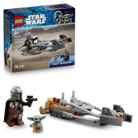 LEGO® Star Wars™ 75436 Mandalorian a Grogu a spídrová motorka