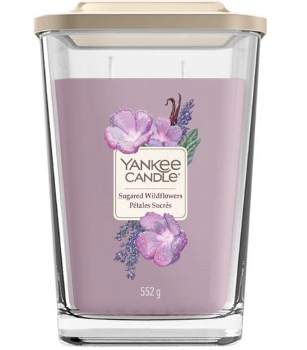 Yankee Candle Elevation 2 wicks Sugared Wildflowers vonná svíčka 552 g