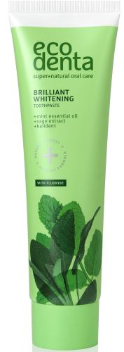 Ecodenta Brilliant Whitening toothpaste for perfectly white teeth 100 ml