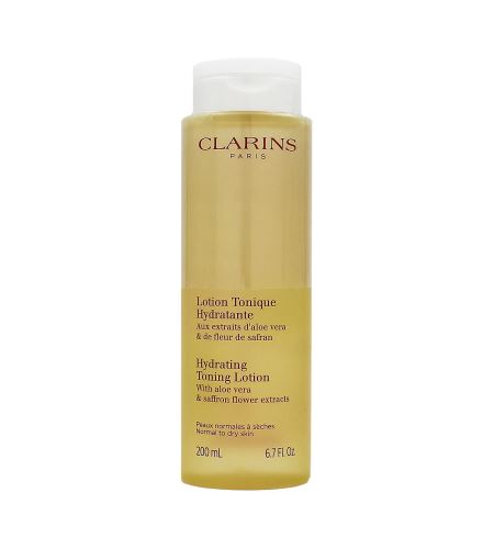 Clarins Hydrating Toning Lotion hydratační tonikum pro normální až suchou pleť 200 ml