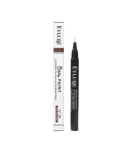 Eylure Brow Paint krémová dlouhotrvající barva na obočí N°20 Mid Brown 1 ml