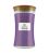 WoodWick Amethyst &amp; Amber vonná svíčka s dřevěným knotem 609,5 g