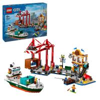 LEGO® City 60422 Seaside Harbor With Cargo Ship