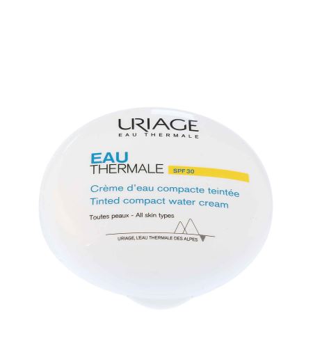 Uriage Eau Thermale Tinted Compact Water Cream ochranný tónovaný kompaktní pudr SPF 30 10 g