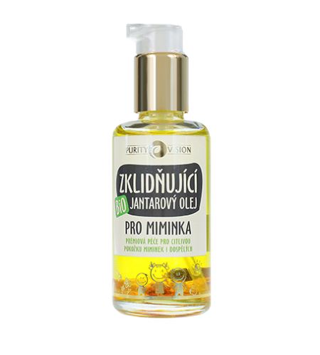 Purity Vision Bio zklidňující jantarový olej pro miminka 95 ml