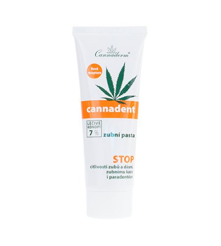 Cannaderm Cannadent zubní pasta 75 g