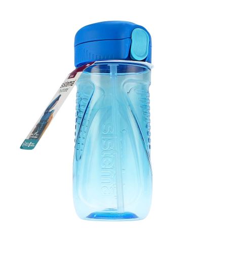 Sistema Quick Flip Top láhev na pití s brčkem 520 ml mix barev