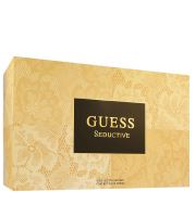 Guess Seductive dárková sada pro ženy toaletní voda 75 ml + toaletní voda 15 ml + tělové mléko 100 ml + kosmetická taška (1)