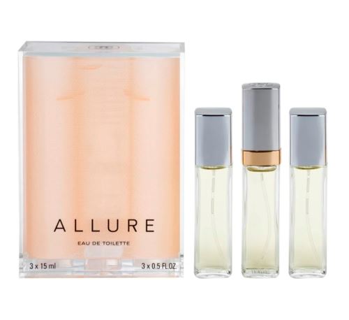 Chanel Allure toaletní voda Pro ženy 3x15 ml