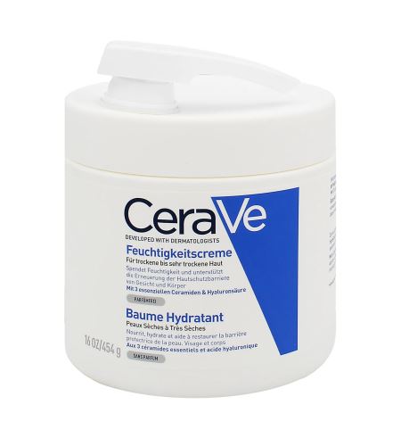 CeraVe Moisturising Cream with Pump hydratační krém pro suchou až velmi suchou pokožku s pumpičkou 454 ml
