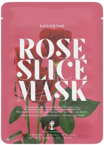 Kocostar Slice Mask Sheet regenerační plátková maska 20 ml   Rose