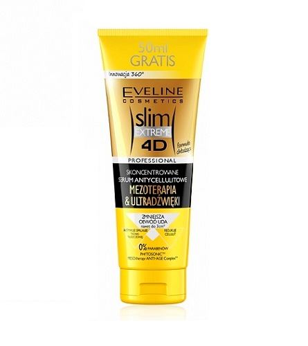 Eveline Cosmetics Slim Extreme 4D koncentrované sérum proti celullitidě 250 ml