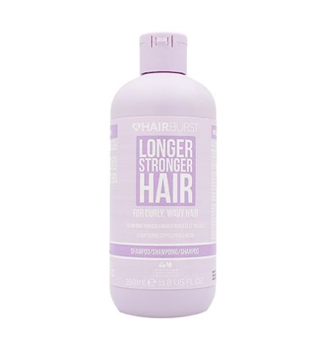 Hairburst Longer Stronger Hair Curly, Wavy Hair Shampoo hydratační šampon pro vlnité a kudrnaté vlasy 350 ml