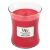 WoodWick Radish and Rhubarb vonná svíčka s dřevěným knotem 275 g
