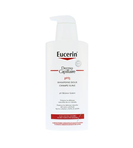 Eucerin DermoCapillaire pH5 jemný šampon pro citlivou vlasovou pokožku 400 ml