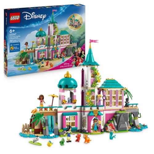 LEGO® │ Disney 43267 Hrad princezen a královští domácí mazlíčci