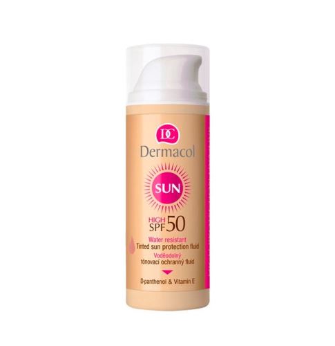 Dermacol Sun waterproof tinting fluid spf 50 for women 50 ml